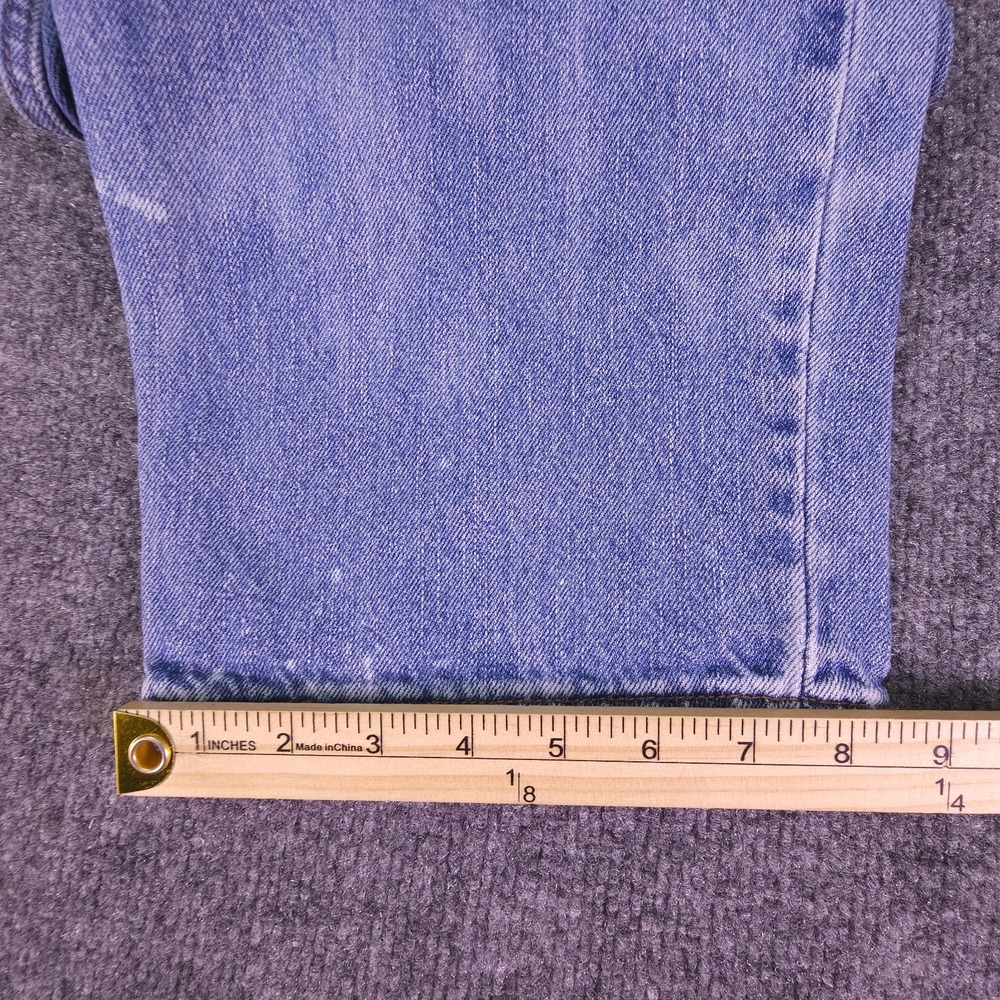 Vintage Levi's Jeans Mens 40x32 (38x31) Blue Denim 550 Relaxed Y2K Baggy - Picture 8 of 13